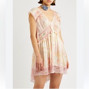 Floral Lace Trip Dress